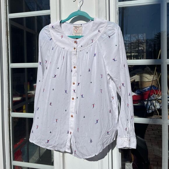 Conversations by Anthropologie Ski Blouse - Picture 2 of 12